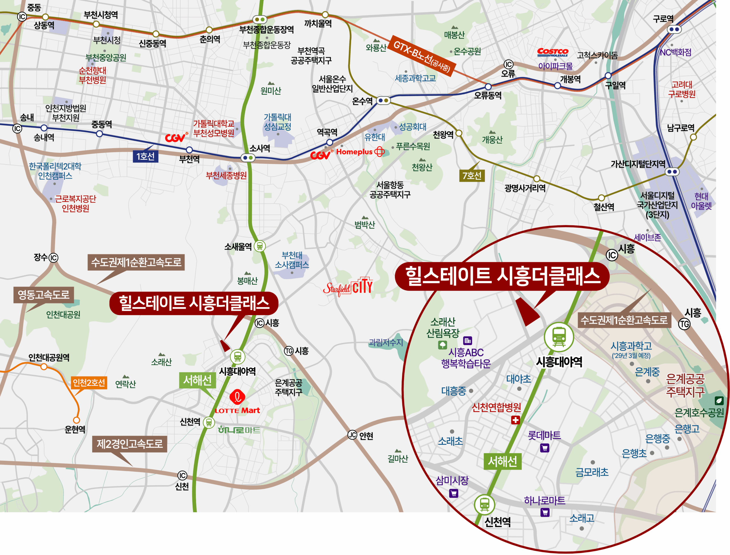 입지환경 안내도